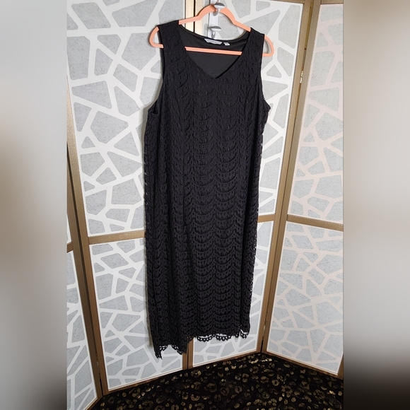 Isaac Mizrahi Live Lace Dress | Size 1X - Picture 3 of 7